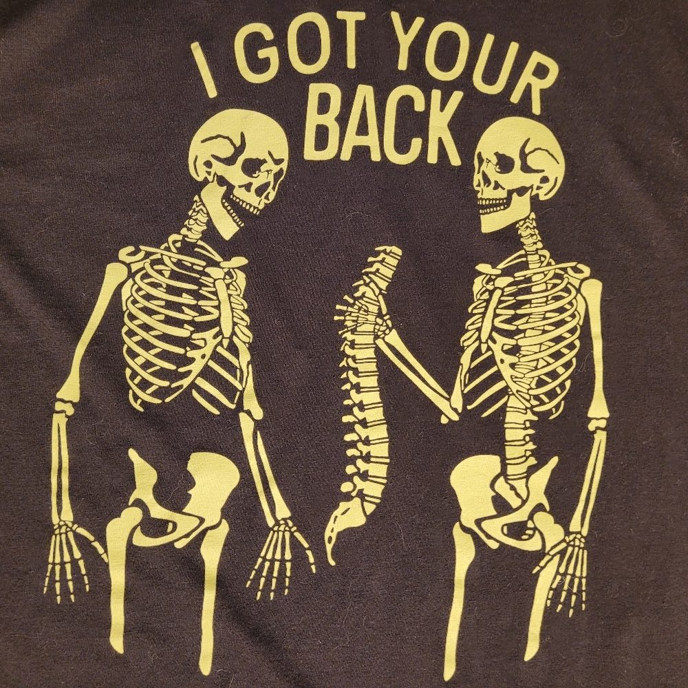 I Got Your Back Punny Funny Black Tee Unisex Styling Men's M - Picture 1 of 8